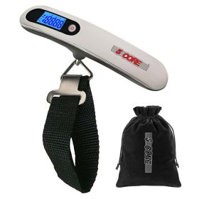 5 Core Luggage Scale Handheld Portable weighing Electronic Digital Hanging Bag Weight Scales Travel 110 LBS 50 KG - 5 Core LSS-005 (sku: LS-005)